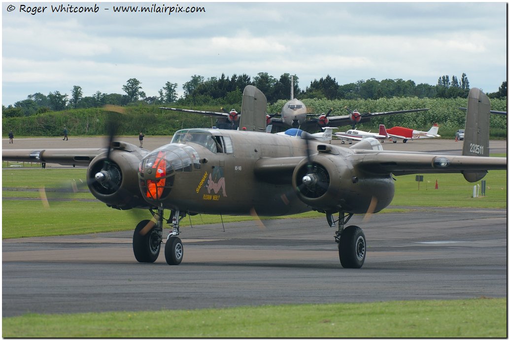 North Weald & the B-25 Mitchell 23/06/13 - FighterControl